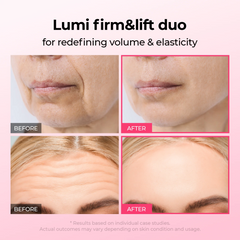 Dr.Melaxin Lumi firm & lift Duo IKorean facial Collagen Firmingserum plumping skin &tightening refines skin repairdensity I Cyano Pink SpiculeSerum + Picotonic ShotAmpoule